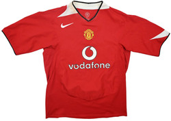 2004-06 MANCHESTER UNITED SHIRT L