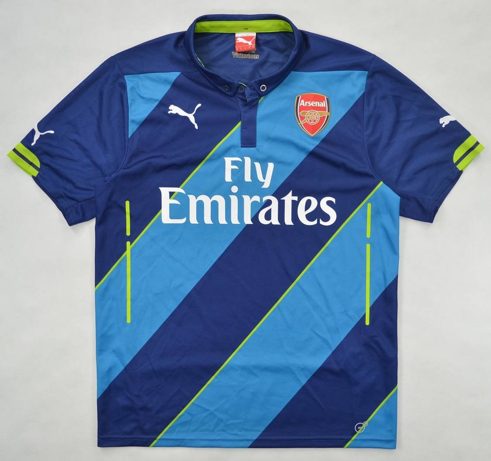 2014-15 ARSENAL LONDON SHIRT M