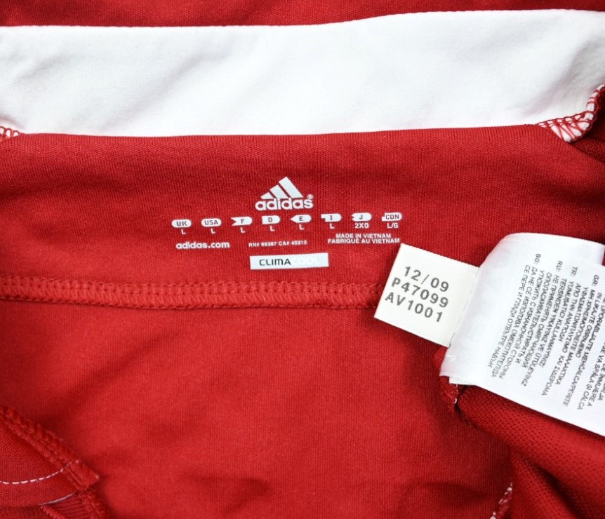 2010-11 DENMARK SHIRT L