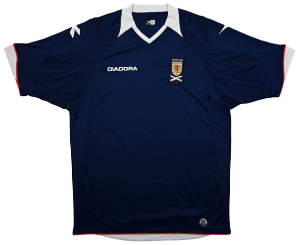 2008-09 SCOTLAND SHIRT L