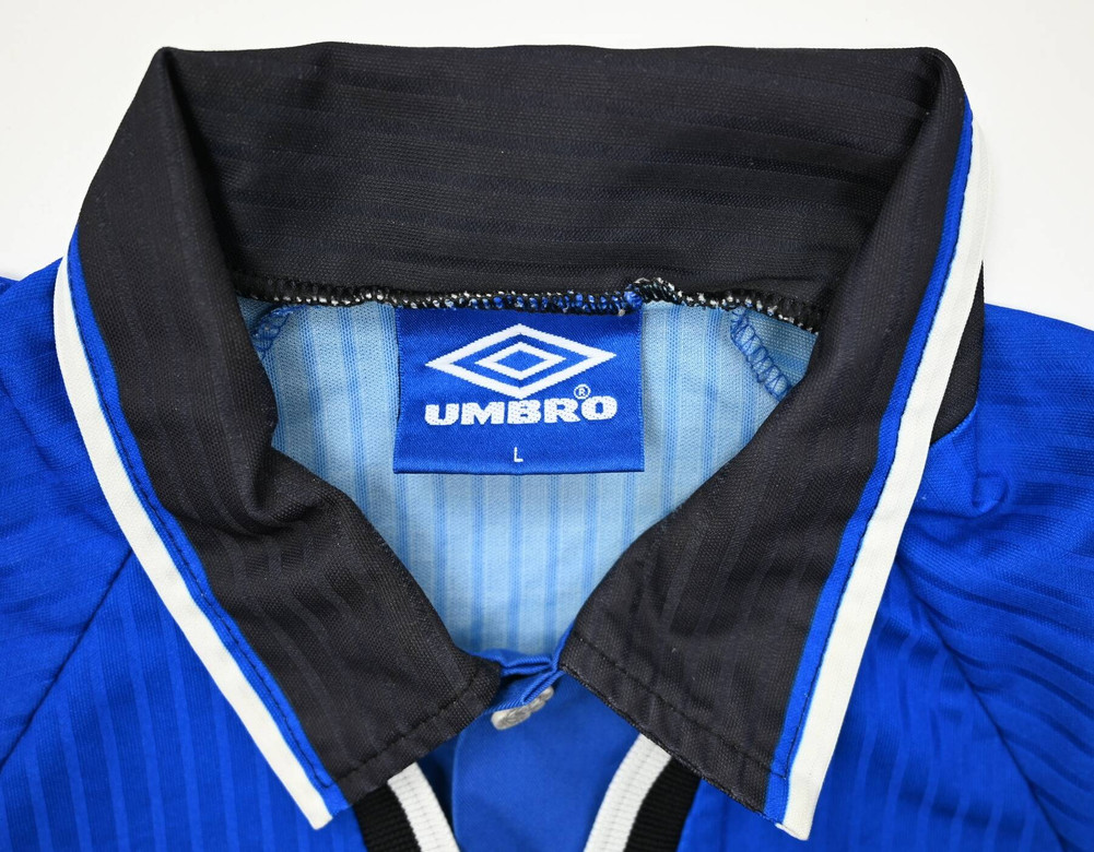 1996-98 MANCHESTER UNITED *CANTONA* SHIRT L