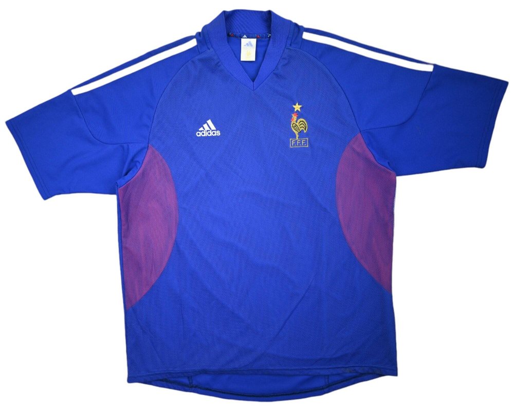 2002-04 FRANCE SHIRT XL