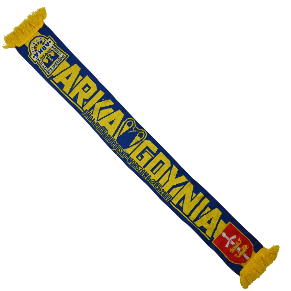 ARKA GDYNIA FINAL PUCHARU POLSKI - WARSZAWA 2.05.2017SCARF