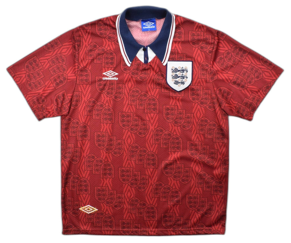 1993-95 ENGLAND SHIRT XL