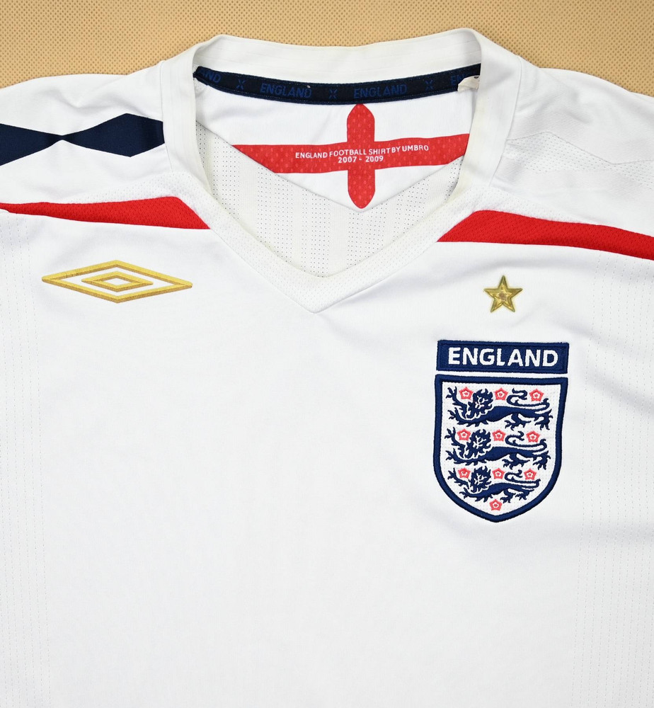 2007-09 ENGLAND SHIRT L
