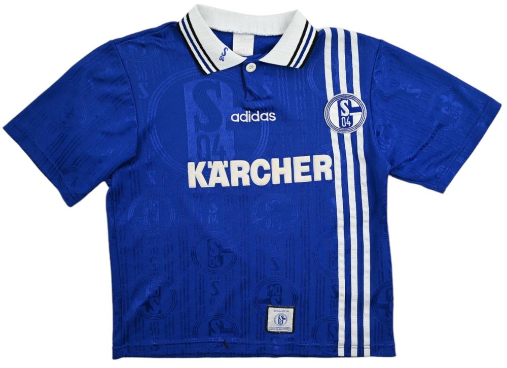 1996-97 FC SCHALKE 04 SHIRT L. BOYS