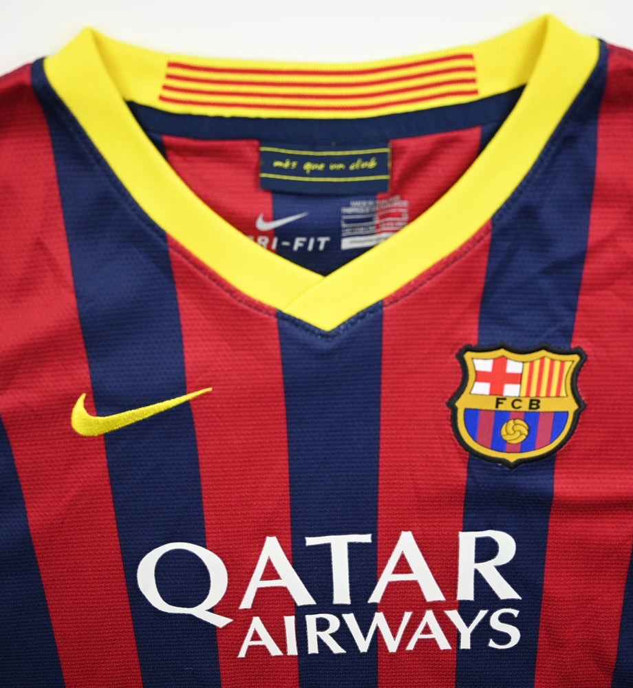 2013-14 FC BARCELONA SHIRT L.BOYS