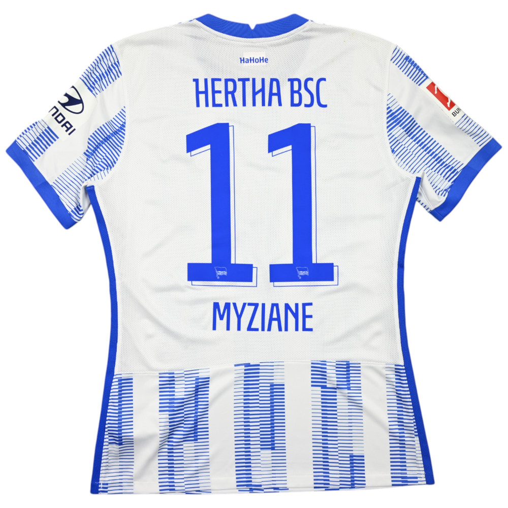 2021-22 HERTHA BERLIN *MYZIANE* MATCH PREPARED SHIRT L