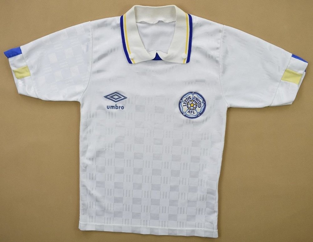 1988-90 LEEDS UNITED SHIRT 2-3 YRS