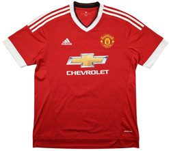 2015-16 MANCHESTER UNITED *JONES* SHIRT L