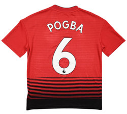 2018-19 MANCHESTER UNITED *POGBA* SHIRT L. BOYS 