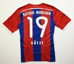 2014-15 BAYERN MUNCHEN *GOTZE* SHIRT S