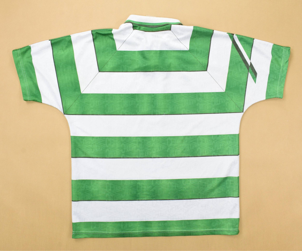 1991-92 CELTIC GLASGOW SHIRT L