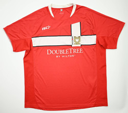 2011-12 MILTON KEYNES DONS SHIRT XXL