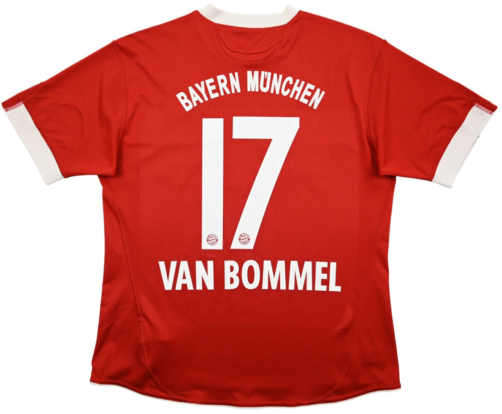 2009-10 BAYERN MUNCHEN *VAN BOMMEL* SHIRT WOMENS L