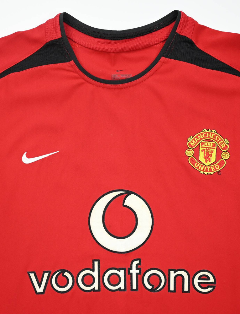 2002-04 MANCHESTER UNITED KOSZULKA L