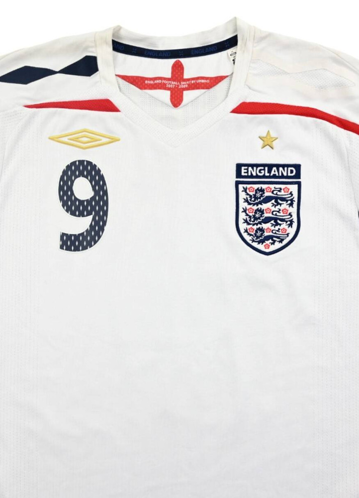 2007-09 ENGLAND *ROONEY* KOSZULKA M