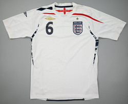 2007-09 ENGLAND *TERRY* SHIRT S