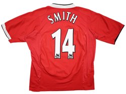 2004-06 MANCHESTER UNITED *SMITH* SHIRT L