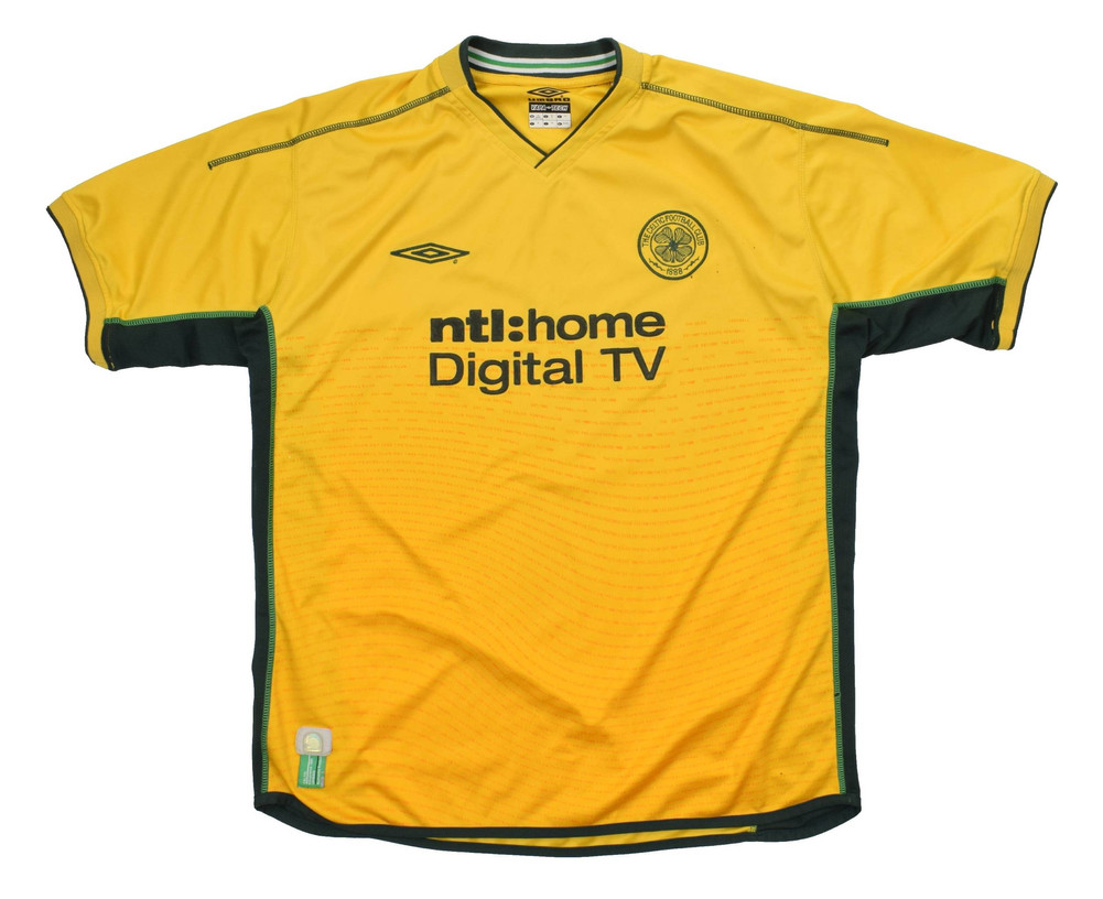 2002-03 CELTIC GLASGOW SHIRT XL