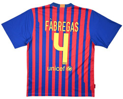2011-12 FC BARCELONA *FABREGAS* KOSZULKA L