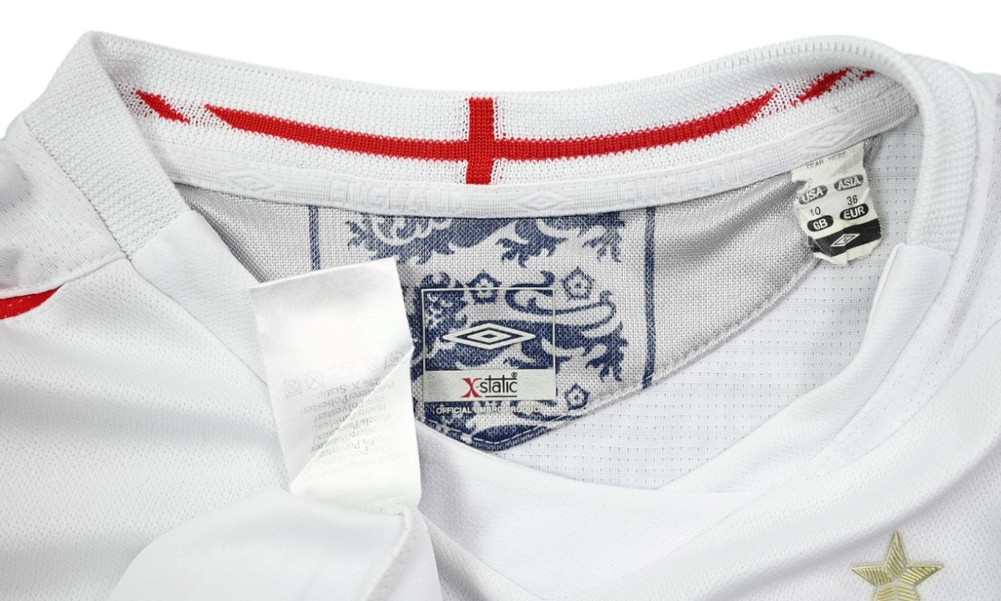 2005-07 ENGLAND *BECKHAM* KOSZULKA WOMENS S