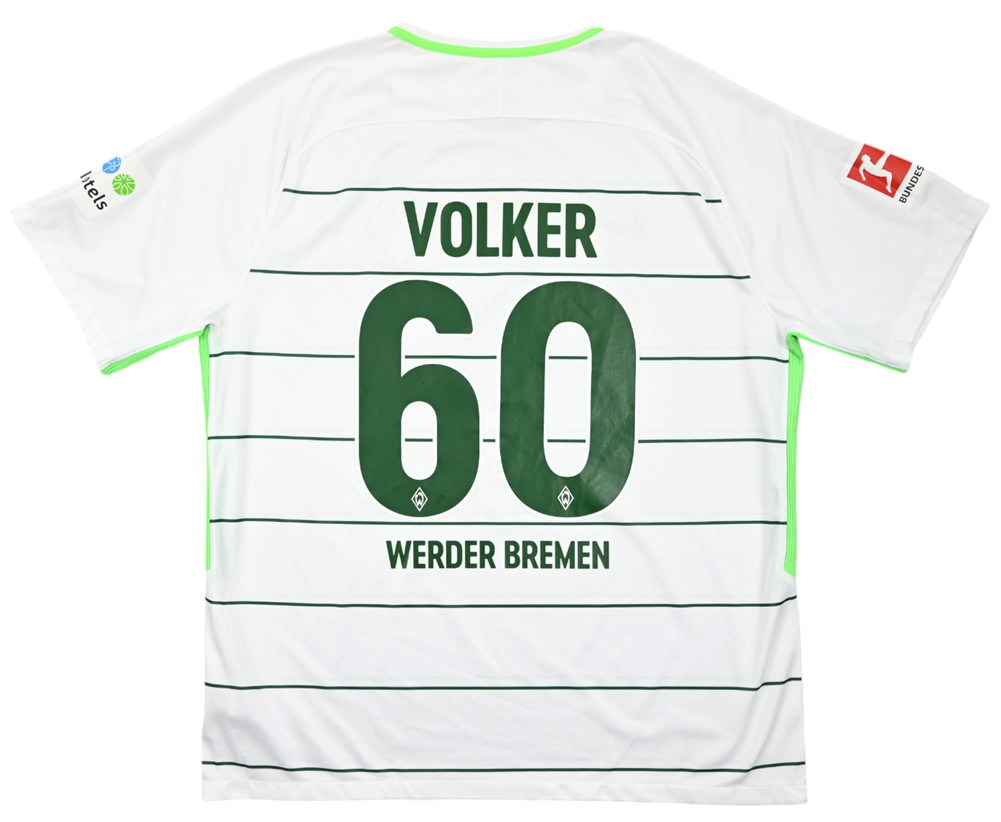 2017-18 WERDER BREMEN *VOLKER* KOSZULKA XXL
