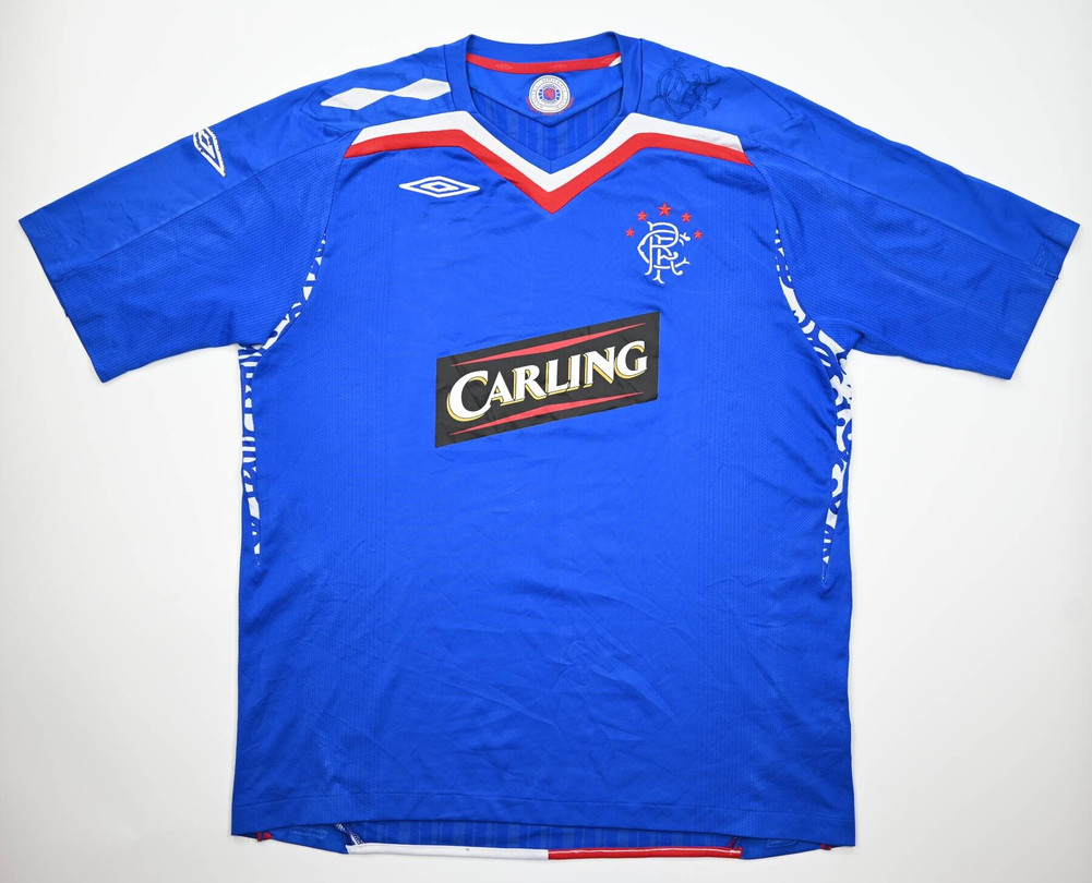 2007-08 GLASGOW RANGERS SHIRT XL