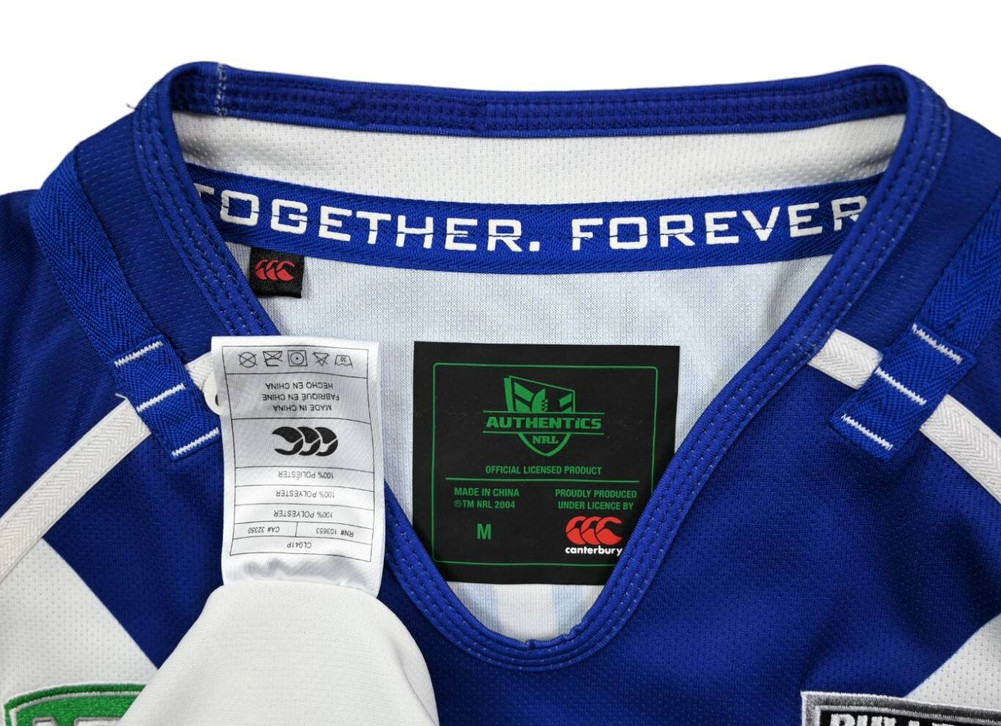 BANKSTOWN BULLDOGS NRL RUGBY SHIRT M