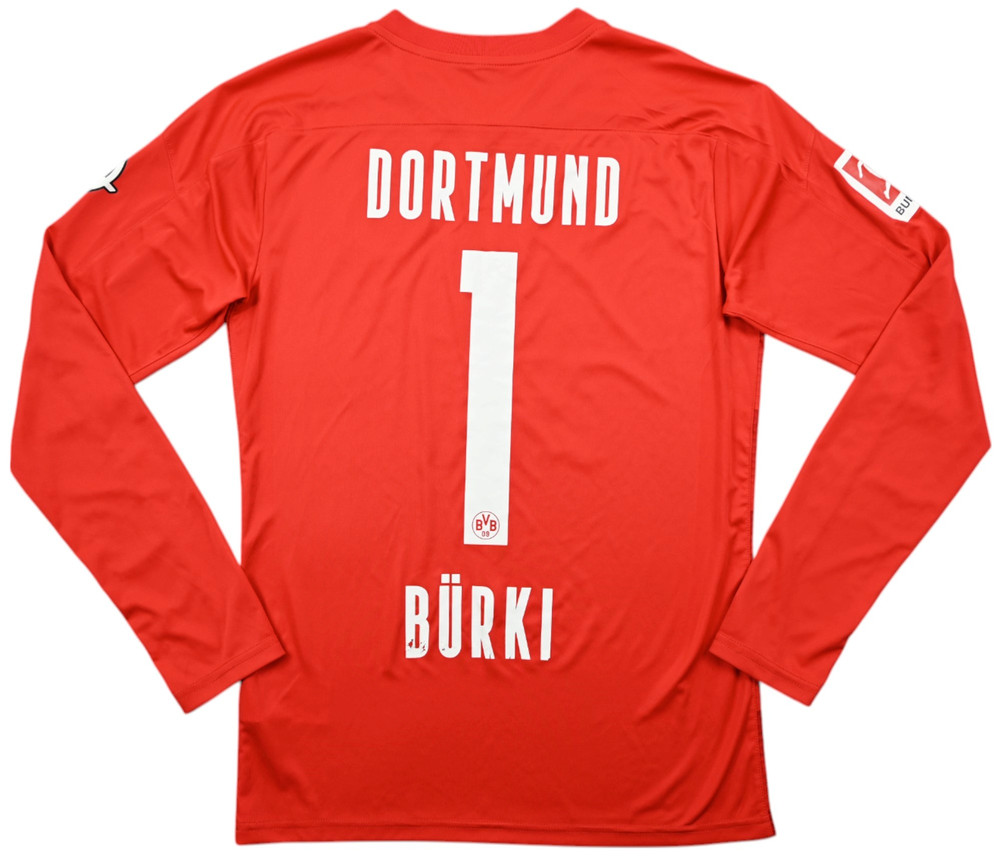 2020-21 BORUSSIA DORTMUND *BURKI* GOALKEEPER LONGSLEEVE SHIRT S