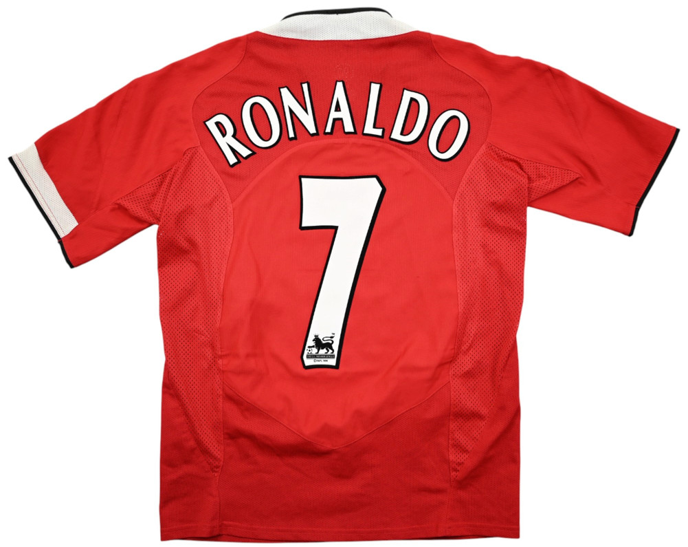 2004-06 MANCHESTER UNITED *RONALDO* SHIRT