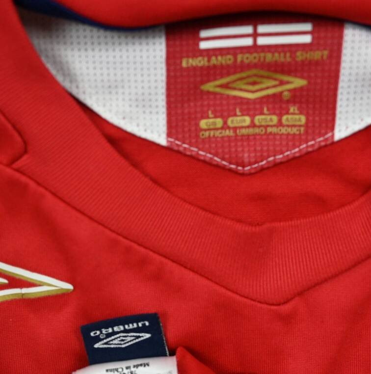 2006-08 ENGLAND *GERRARD* SHIRT L