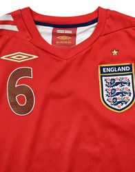 2006-08 ENGLAND *TERRY* SHIRT L