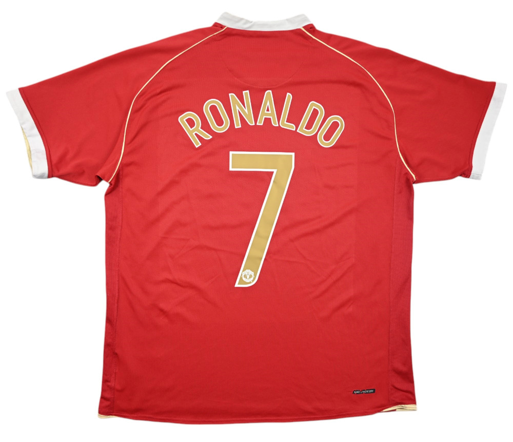 2006-07 MANCHESTER UNITED *RONALDO* SHIRT XL