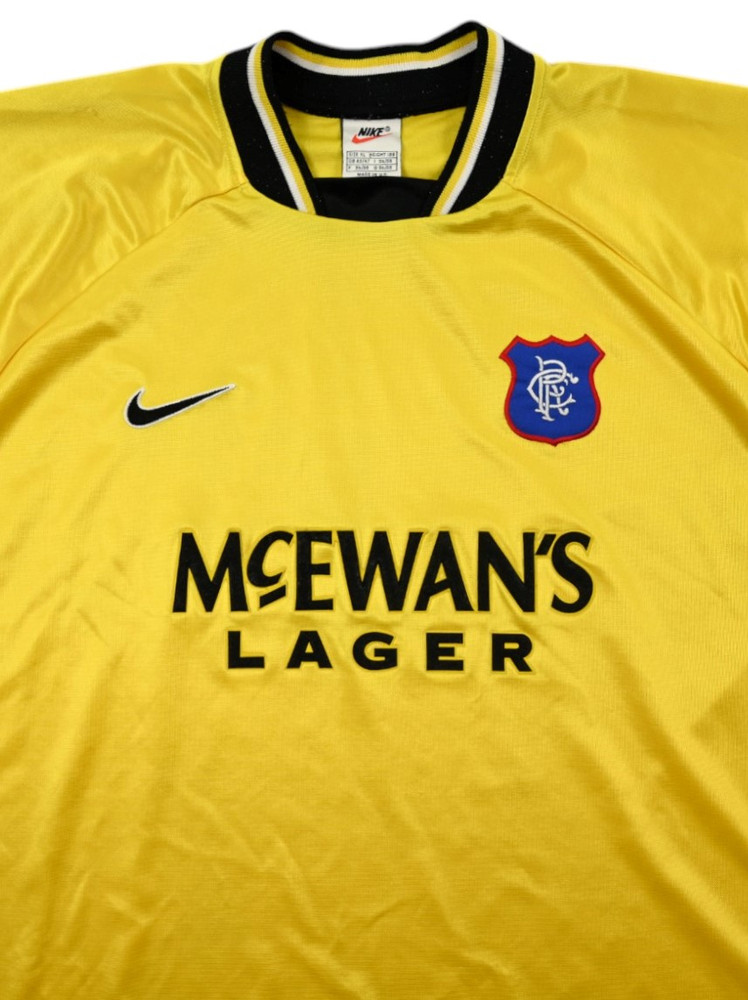 1997-99 GLASGOW RANGERS GK LONGSLEEVE XL