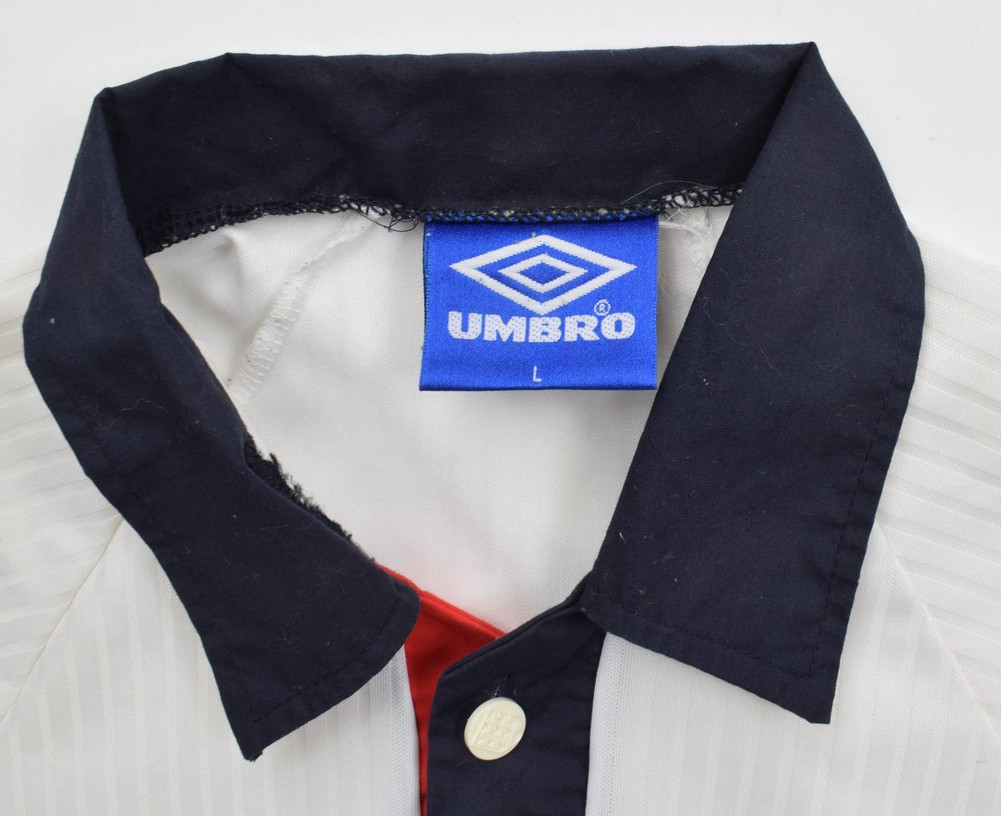 1997-98 ENGLAND *BECKHAM* SHIRT L