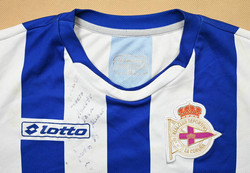 2014-15 DEPORTIVO LA CORUNA *H.POSTIGA* SHIRT M