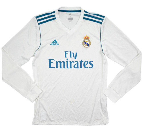 2017-18 REAL MADRID LONGSLEEVE S
