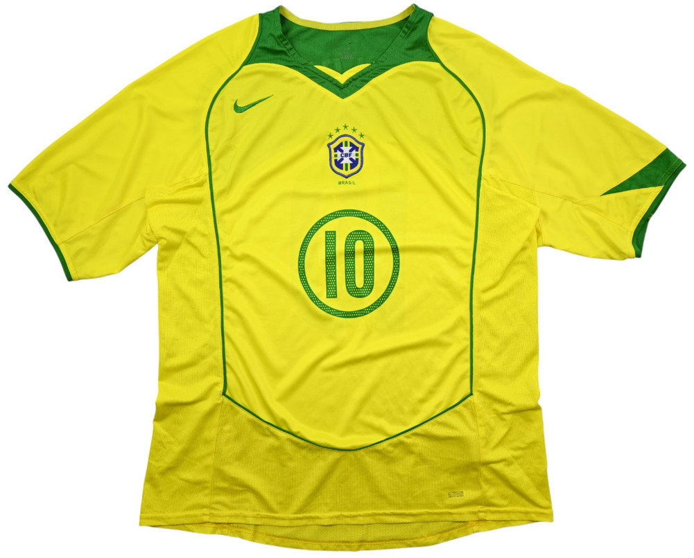 2004-06 BRAZIL *RONALDINHO* SHIRT XL