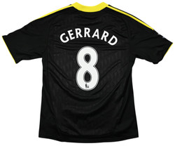 2010-11 LIVERPOOL *GERRARD* SHIRT L