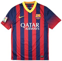 2013-14 FC BARCELONA *MESSI* SHIRT S