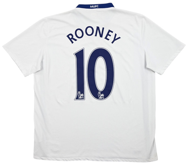 2008-10 MANCHESTER UNITED *ROONEY* SHIRT XL