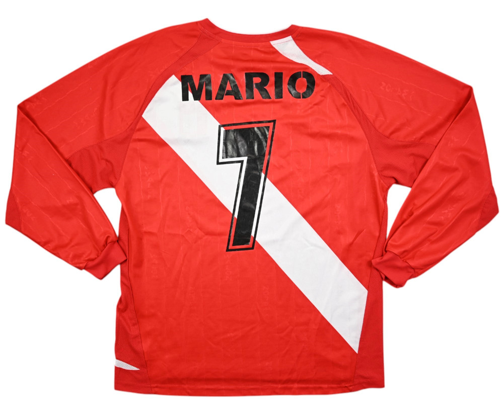 2007-09 PERU LONGSLEEVE SHIRT L
