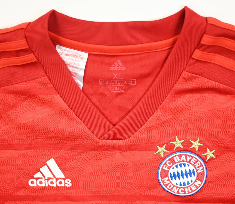 2019-20 BAYERN MUNCHEN SHIRT XL. BOYS
