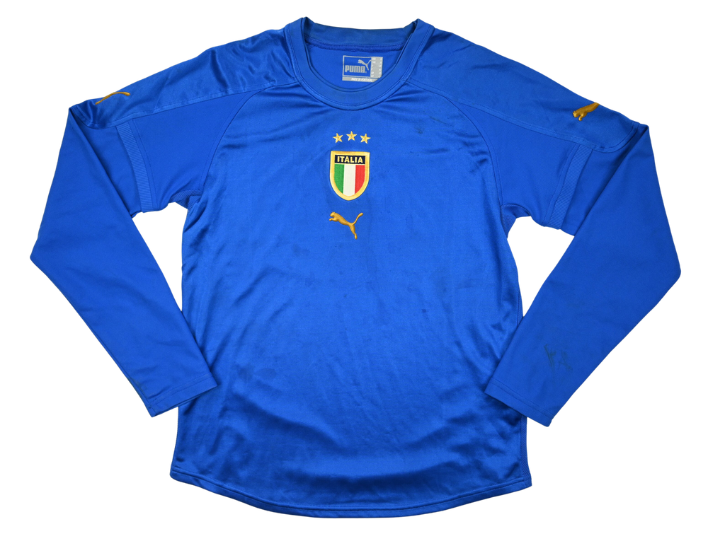 2004-06 ITALY SHIRT LONGSLEEVE WOMENS M