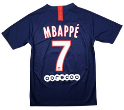 2019-20 PARIS SAINT-GERMAIN *MBAPPE* SHIRT XL. BOYS