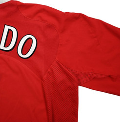 2004-06 MANCHESTER UNITED *RONALDO* SHIRT XL