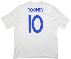 2011-12 ENGLAND *ROONEY* SHIRT XXL