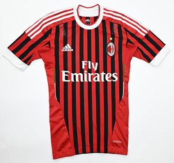 2011-12 AC MILAN TECHFIT PLAYER ISSUE SHIRT M