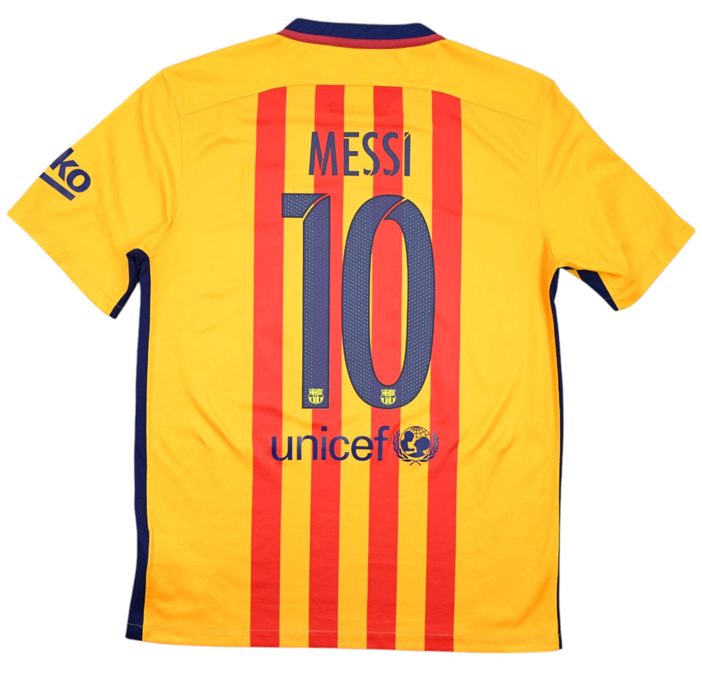 2015-16 FC BARCELONA *MESSI* SHIRT M